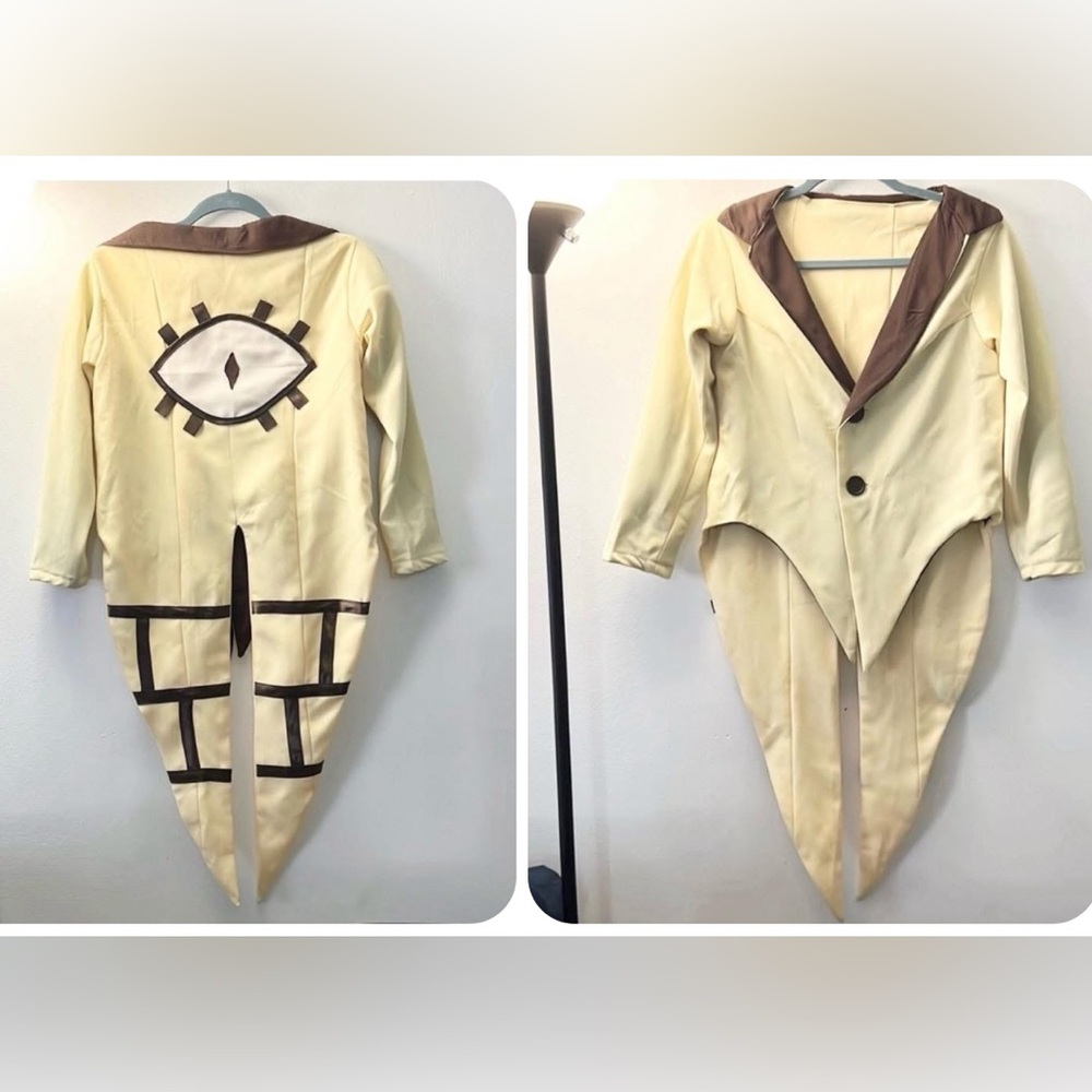 BILL CIPHER  Costume / Cosplay  Trench Coat + Hat
